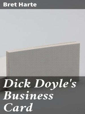 cover image of Dick Doyle's Business Card